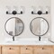 Designers Fountain Skylar 24.5 in. 3-Light Matte Black Vanity Light with Clear Glass Shades for Bathrooms D332M-3B-MB - alternate 4
